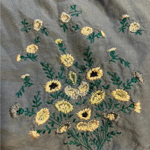 Free People Wildflower Embroidered Mini Dress - Picture 4 of 8